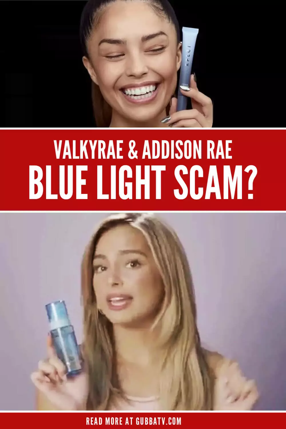 Valkyrae & Addison Rae Blue Light Scam?